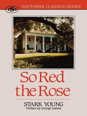 cover image of So Red the Rose